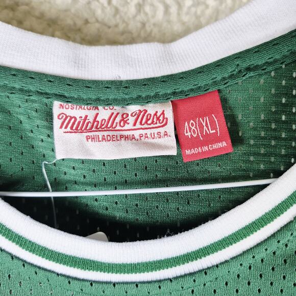 Authentic Mitchell & Ness Larry Bird 1985-1986 Boston Celtics Jersey Sz. XL/48 - Picture 6 of 11